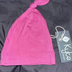 Kyte BABY Pink Knotted Hat Soft Stretchy Fabric